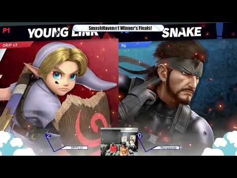 SmashHaven #1: DRiP | z3 (Young Link) vs Renegade (Snake) - Winner's Finals