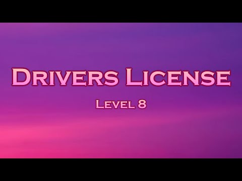Level 8 - Drivers License (Lyrics) feat. Britt