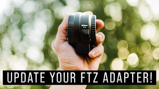 HOW TO Update Nikon FTZ Adapter FIRMWARE & Z System Cameras