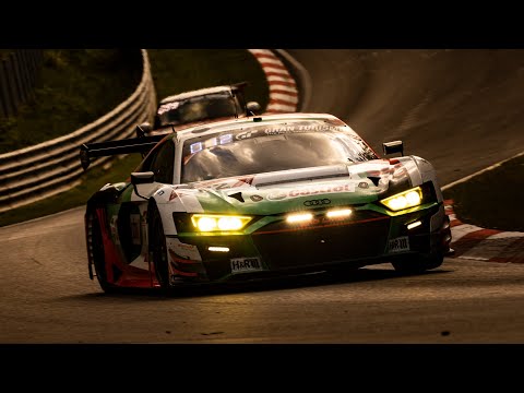 2022 24 Hours of Nürburgring - #22 Audi Sport Team Car Collection Day to Night