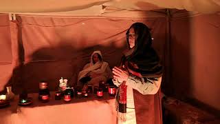 Belén viviente en Manzanares El Real (Dic21)