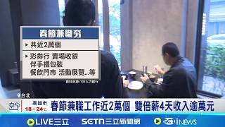 迪化街淘金熱 旗袍工讀生兩週賺快4萬元 年前人力缺 業者祭出工讀時薪230元搶才│記者 劉至柔 林書賢│台灣要聞20260212│三立iNEWS