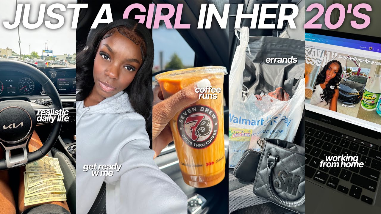 VLOG: just a girl in her 20’s living her life 💐| coffee runs, errands, realistic daily life + more!