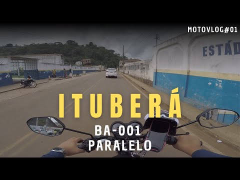 Ajudei um motoqueiro sem gasolina na BA-001 Ituberá a Igrapiuna | Primeiro MotoVlog + GoPro 4