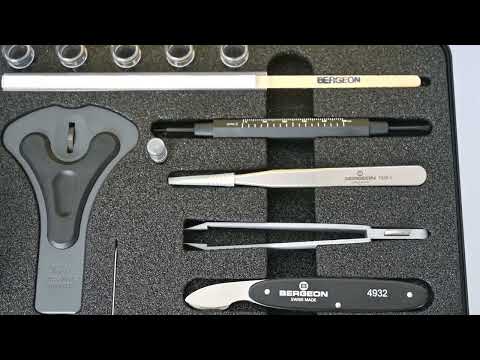 Unboxing Bergeon 7815 Master Service watch repair kit