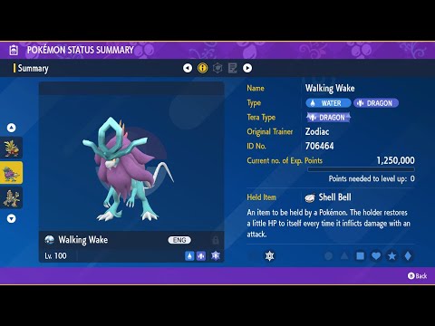 Walking Wake - 7 Star Charizard Raid - Solo - Pokemon Scarlet/Violet