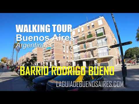 Recorrido por el barrio Rodrigo Bueno en Puerto Madero