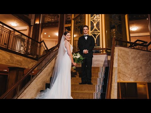 Rachel + Josh | Classic Providence Wedding Teaser at the Biltmore Hotel (Graduate Providence)