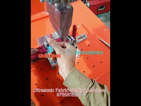 Ultrasonic Fabric Welding Machine