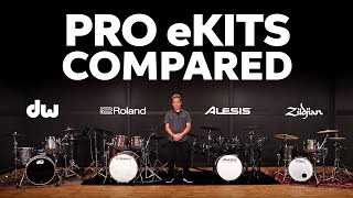 Video thumbnail for Pro eKits: Roland VAD716 vs. DW DWe vs. Alesis Strata Prime vs. Zildjian ALCHEM-E by Sweetwater