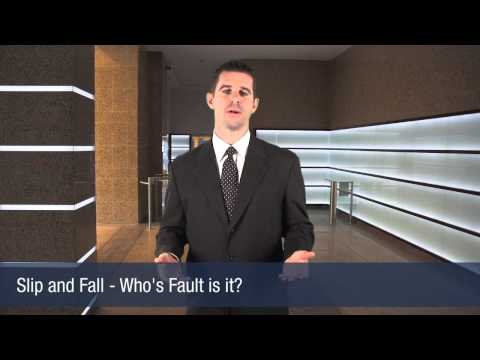 Madison Law Group - Slip and Fall - Who's Fault is it