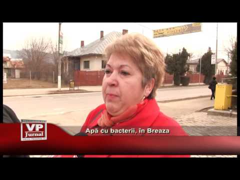 Apă cu bacterii, în Breaza