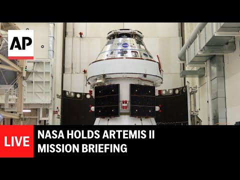 Video Thumbnail: LIVE: NASA holds Artemis II mission briefing ahead of launch preparations