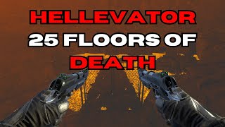 HELLEVATOR CUSTOM MAP GAMEPLAY IN BLACK OPS 3