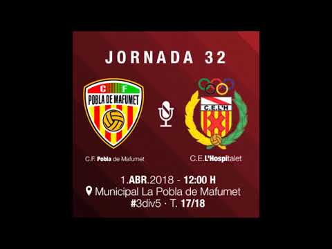 Gol Manzi C. F. Pobla de Mafumet 1 - 1 C. E. l'Hospitalet