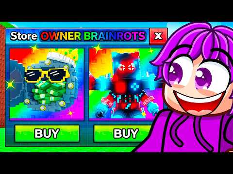 Escape Tsunami for Brainrot, But You Can BUY OWNER BRAINROTS…