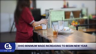 Ohio minimum wage increasing in 2026