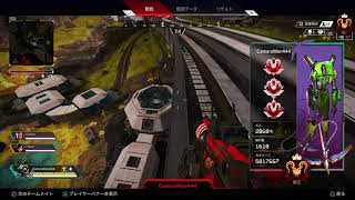 ApexLegends-世界トップ50位の人たちとマッチングしてボコボコにされました...