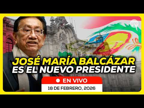 🚨 José María Balcázar es elegido presidente interino #FEEG2026 #RPPESPECIALES
