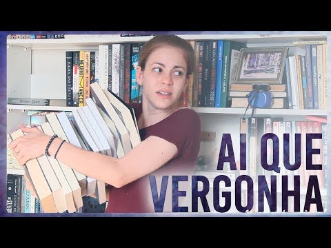 BOOKSHELF TOUR - LIVROS NÃO LIDOS