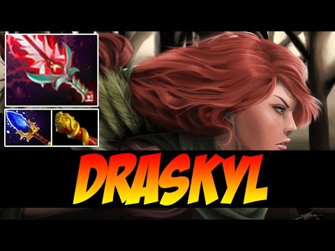 Draskyl Plays Windranger WITH BLOODTHORN - Dota 2
