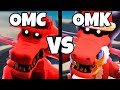 Old Man Consequences VS Old Man Krampus OMC VS OMK Roblox Five Nights TD FNTD