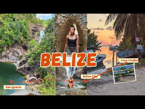 HIGHLIGHTS of SAN IGNACIO, BELIZE & FIRST TIME taking a TINY PLANE to Caye Caulker | Travel Vlog