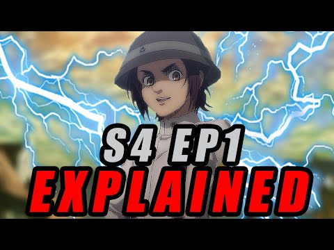 Attack On Titan Season 4 Episode 1 EXPLAINED + BREAKDOWN!