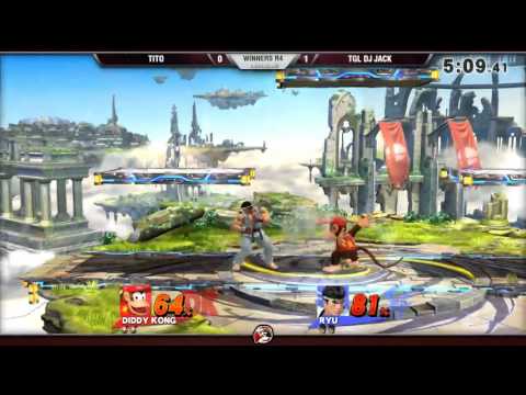 VS Weekly 4/14/16 - Winners R4 - Tito (Diddy) vs. DJ Jack (Ryu) - Smash 4