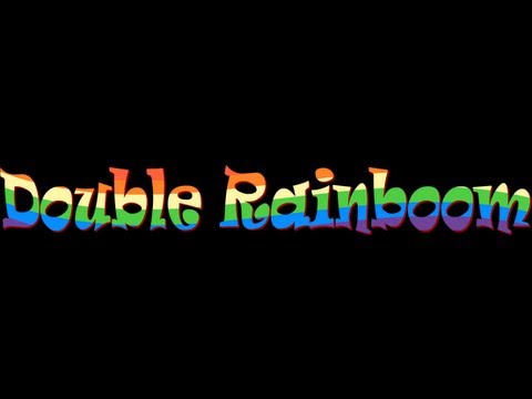 Double Rainboom Reaction Chat (RAW)