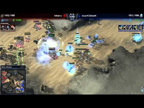 SC2 - Hairy Masters - PvT - duckdeok vs Maru