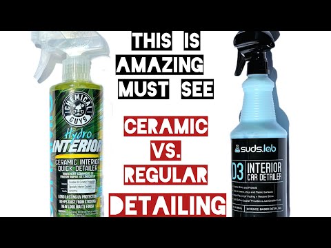 Chemical Guys Hydro Interior Ceramic Quick Detailer Vs. Suds Lab D3 Interior Car Detailer Review