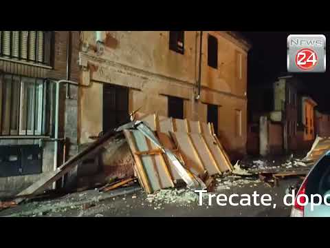 Trecate, dopo il maltempo si continua a a lavorare per tornare alla normalità