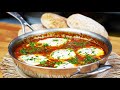 Shakshouka Rețetă Orientală Cu Ouă în Sos De Roșii și Condimente Șef Paul Constantin