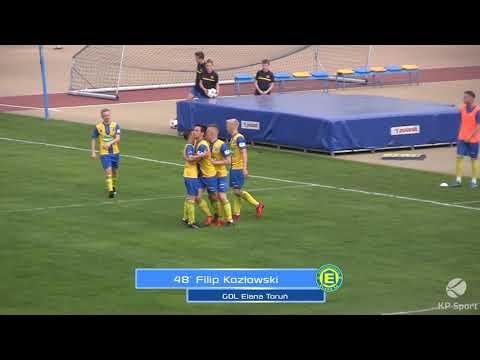 Elana Toruń 6 - 0 GKS Przodkowo / SKRÓT / III liga gr. 2 [1.05.2018]