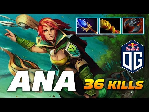 ANA Windranger 36 KILLS TOTAL OWNAGE | Dota 2 Pro Gameplay