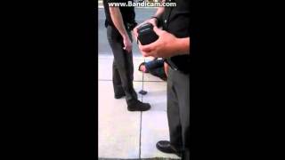 Rehoboth Beach Police  taser dude & kick him in the face