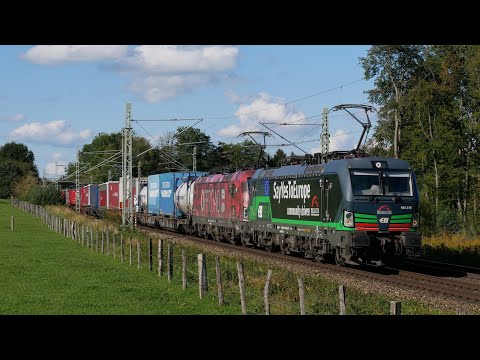 193 278 (Say yes to Europe) + 193 555 (Offroad) mit KLV in Vogl