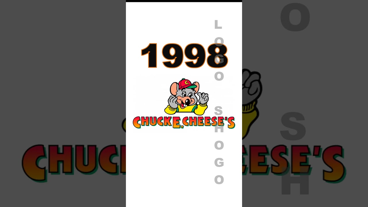 Chuck e Cheese Logo Evolution #chuckecheese #food #history