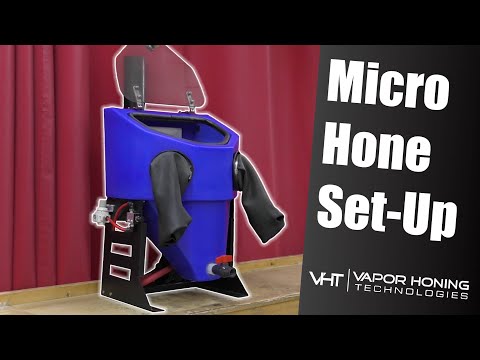 How to Set up your Micro Vapor Hone System? - Vapor Honing Technologies