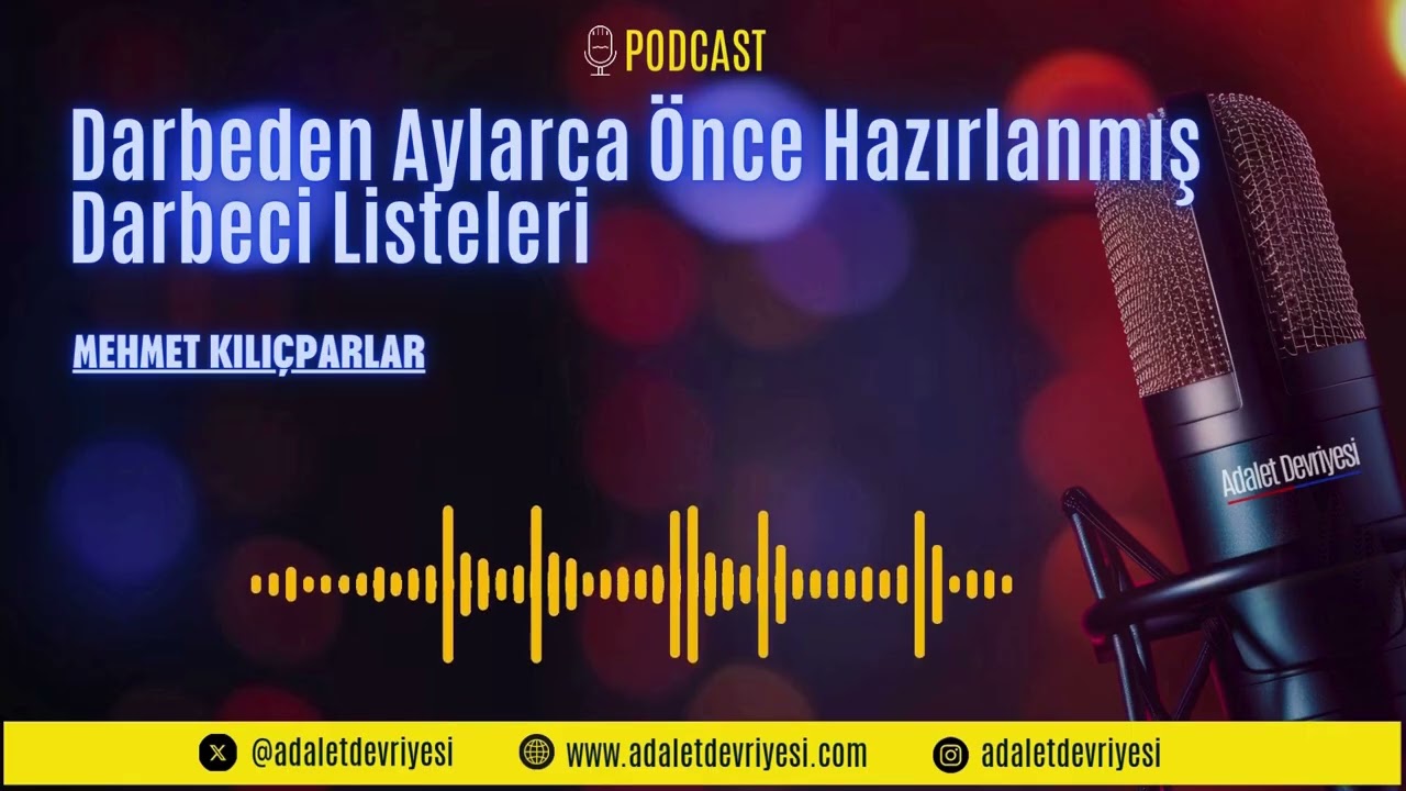 Darbeden Aylarca Önce Hazırlanmış Darbeci Listeleri