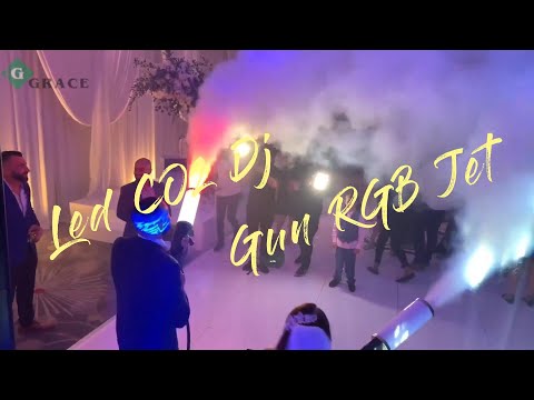 Igracelite LED CO2 Gun | How CO2 machines are used at a wedding