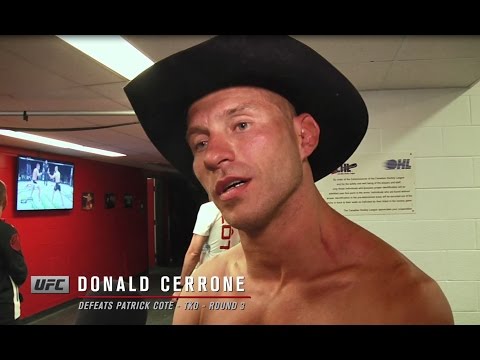 Fight Night Ottawa: Donald Cerrone Backstage Interview
