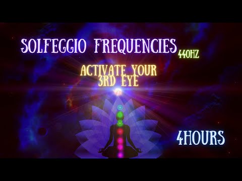 Solfeggio Frequencies ⨀ 440 Hz ⨀ Cognitive Development ⨀ Meditation Music ⨀ Relaxation ⨀ 4 Hours