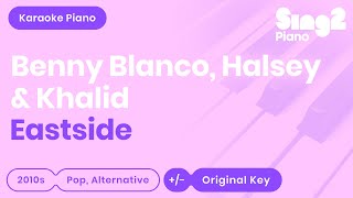 Eastside (Piano Karaoke Instrumental) benny blanco, Halsey &amp; Khalid