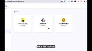 Bringing your data into ZEPIC