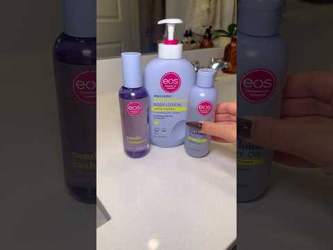 EOS Vanilla Cashmere Layering Combo #nightroutine #cozygirl #cozynights #showerroutine #vanilla #eos