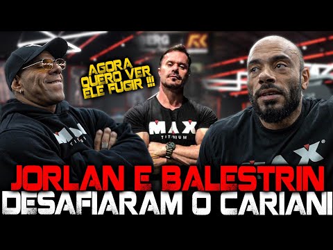 JORLAN AND BALESTRIN SET THE CHALLENGE TO CARIANI - WILL HE ACCEPT IT???