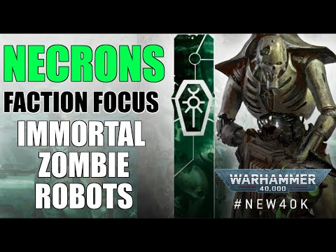 Warhammer 40,000 What Are NECRONS? Introduction: RULES & LORE 10th Edition 40K Faction Focus #new40k