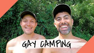 SAWMILL CAMPGROUND - Gay Camping [Gay Couple's First Time]